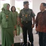 Pangdam XIV/ Hasanuddin Disambut Hangat Bupati Mateng