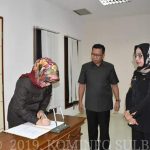 ENNY Hadiri Rapat Paripurna DPRD Sulbar Pencabutan Dan Pergantian Tatib Baru