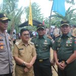 Danrem 142/Tatag Terima Kunker Menteri Pertanian RI Di Wilayah Luwu