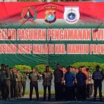 Danrem 142/Tatag Pimpin Gelar Pasukan