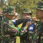 Yonif 721 Makkasau Latihan UST Kompi