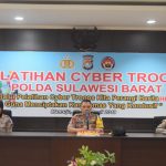 Maraknya Penyebaran Berita Hoax Polda Sulbar Gelar Pelatihan Cyber Troops