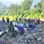 TMMD Ke- 121 Kodim 1402/Polman, Sasar Normalisasi Sungai