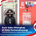 Kurir Sabu Ditangkap Di Desa Pontanakayang: Polisi Sita Narkoba Dan Temukan Bukti Tambahan