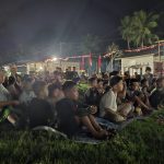 Bangkitkan Semangat Juang, Satgas TMMD Ajak Warga Nobar Film Perjuangan