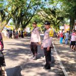 Polsek Karossa Gelar Pengamanan Lomba Olahraga Antar Desa Sambut HUT RI ke-79