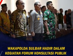 Polda Sulbar Hadiri Forum Konsultasi Publik di Kantor Gubernur, Sinergi Forkopimda Terus Diperkuat