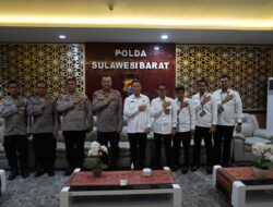 Kunjungan Silaturahmi, Kapolda Sulbar dan BPK RI Sulbar Perkuat Sinergitas