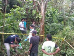 Polsek Kalukku dan Satreskrim Polresta Mamuju Respon Cepat Datangi TKP Penemuan Mayat Gantung Diri di Lokasi Kebun