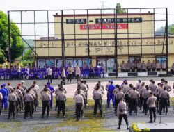 Latihan Dalmas: Polda Sulbar Siap Hadapi Tantangan Keamanan, Termasuk Aksi Mei Day