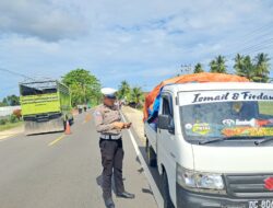 Truk ODOL Marak di Mamuju, Aparat Gencarkan Razia Gabungan