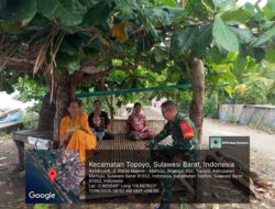 Babinsa Tapalang Laksanakan Puldata Wilayah, Tekankan Pentingnya Kebersihan Lingkungan
