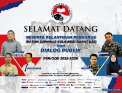 Persiapan Pelantikan Pengurus & Dialog Publik IJS Sulbar Rampung 99 Persen