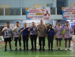 Kapolda Sulbar Tutup Turnamen Bulu Tangkis HUT Bhayangkara ke-79: Sportivitas dan Kebersamaan di Tengah Persaingan Ketat