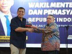 Silaturahmi Wagub Sulbar dengan Wamen Imigrasi dan Pemasyarakatan Bahas Masalah Lapas dan Imigrasi Sulbar